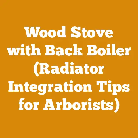 Wood Stove with Back Boiler (Radiator Integration Tips for Arborists)