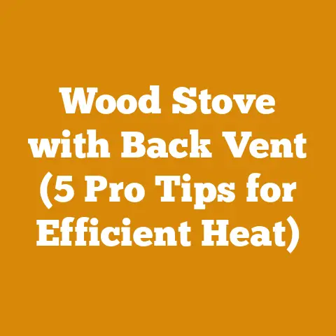Wood Stove with Back Vent (5 Pro Tips for Efficient Heat)
