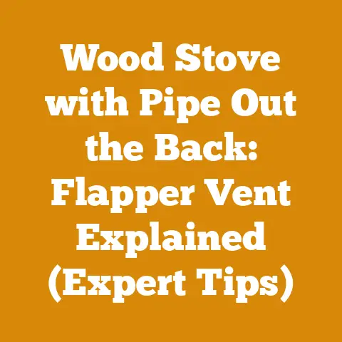Wood Stove with Pipe Out the Back: Flapper Vent Explained (Expert Tips)