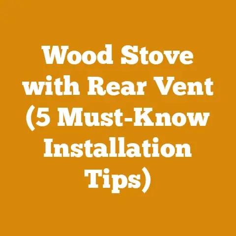 Wood Stove with Rear Vent (5 Must-Know Installation Tips)