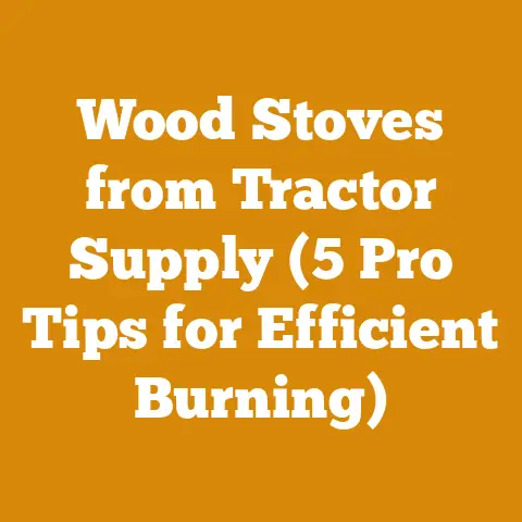 Wood Stoves from Tractor Supply (5 Pro Tips for Efficient Burning)
