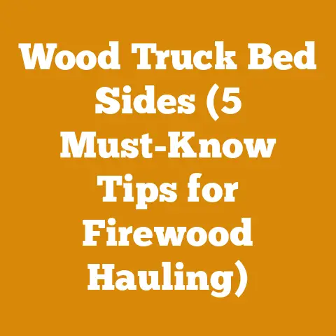 Wood Truck Bed Sides (5 Must-Know Tips for Firewood Hauling)