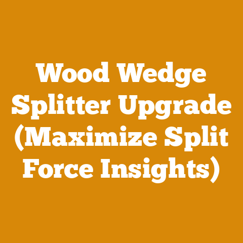 Wood Wedge Splitter Upgrade (Maximize Split Force Insights)