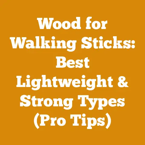 Wood for Walking Sticks: Best Lightweight & Strong Types (Pro Tips)