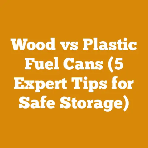 Wood vs Plastic Fuel Cans (5 Expert Tips for Safe Storage)