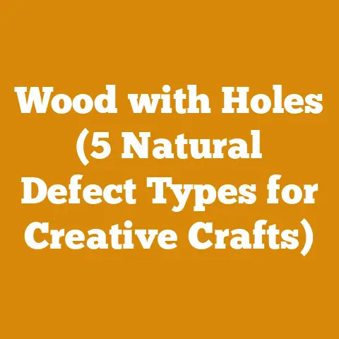 Wood with Holes (5 Natural Defect Types for Creative Crafts)