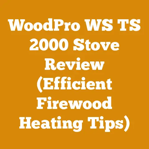 WoodPro WS TS 2000 Stove Review (Efficient Firewood Heating Tips)