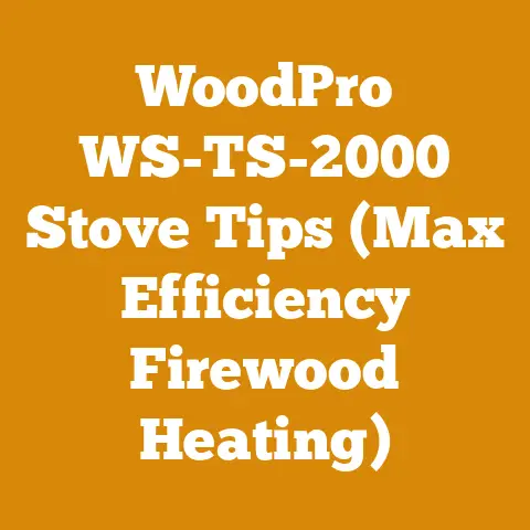 WoodPro WS-TS-2000 Stove Tips (Max Efficiency Firewood Heating)