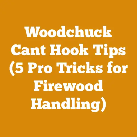 Woodchuck Cant Hook Tips (5 Pro Tricks for Firewood Handling)