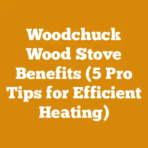 Woodchuck Wood Stove Benefits (5 Pro Tips for Efficient Heating)
