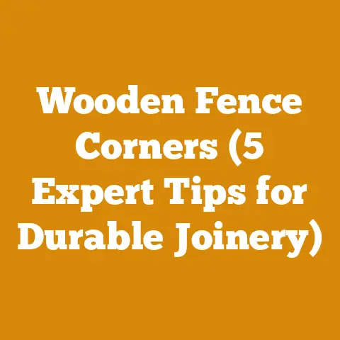 Wooden Fence Corners (5 Expert Tips for Durable Joinery)