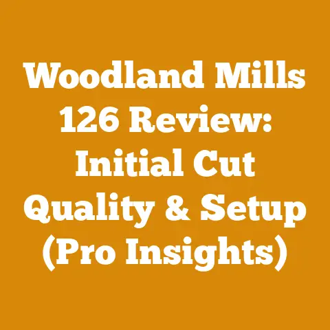 Woodland Mills 126 Review: Initial Cut Quality & Setup (Pro Insights)