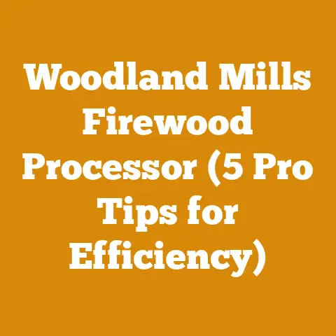 Woodland Mills Firewood Processor (5 Pro Tips for Efficiency)