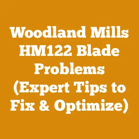 Woodland Mills HM122 Blade Problems (Expert Tips to Fix & Optimize)