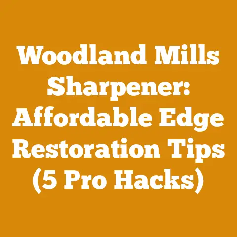Woodland Mills Sharpener: Affordable Edge Restoration Tips (5 Pro Hacks)