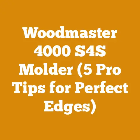 Woodmaster 4000 S4S Molder (5 Pro Tips for Perfect Edges)