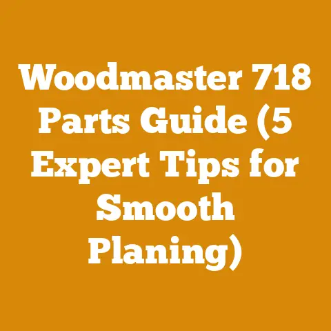 Woodmaster 718 Parts Guide (5 Expert Tips for Smooth Planing)