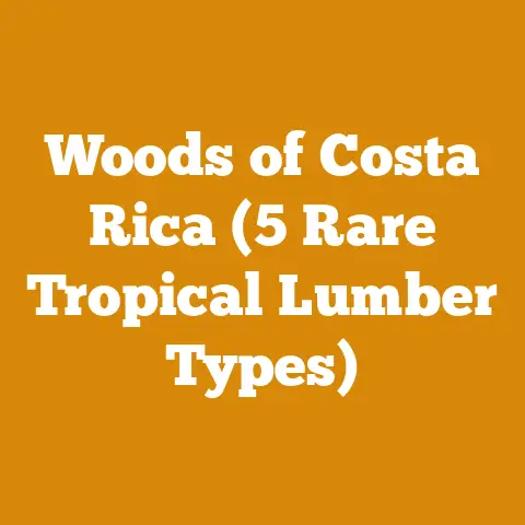 Woods of Costa Rica (5 Rare Tropical Lumber Types)