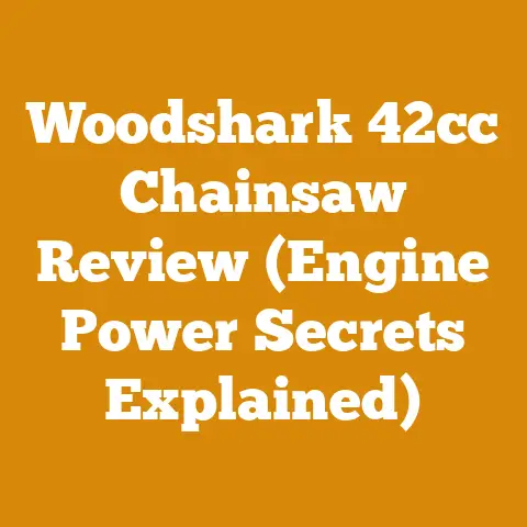 Woodshark 42cc Chainsaw Review (Engine Power Secrets Explained)