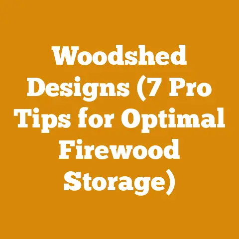 Woodshed Designs (7 Pro Tips for Optimal Firewood Storage)