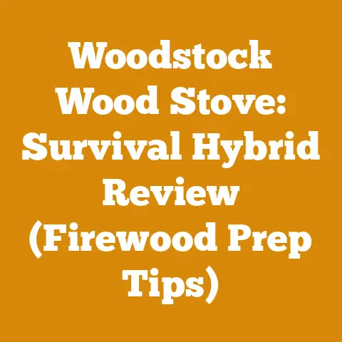Woodstock Wood Stove: Survival Hybrid Review (Firewood Prep Tips)