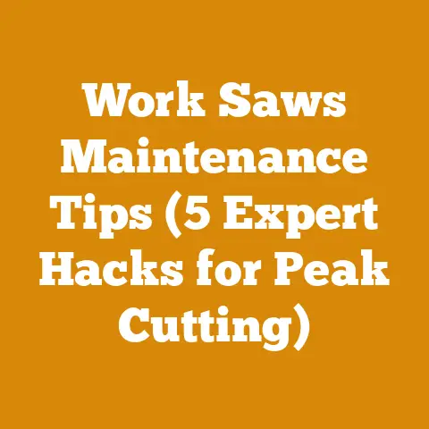 Work Saws Maintenance Tips (5 Expert Hacks for Peak Cutting)