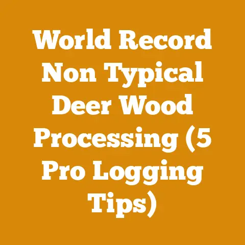 World Record Non Typical Deer Wood Processing (5 Pro Logging Tips)