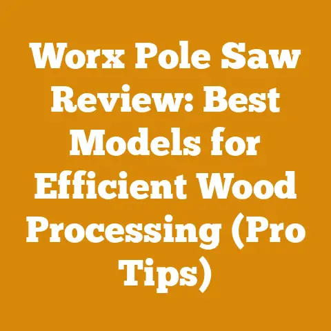 Worx Pole Saw Review: Best Models for Efficient Wood Processing (Pro Tips)