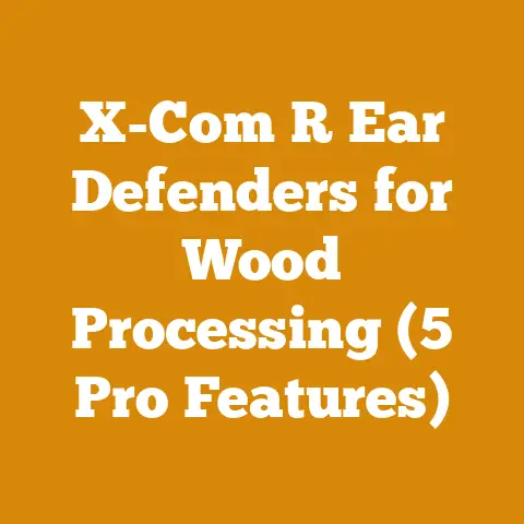 X-Com R Ear Defenders for Wood Processing (5 Pro Features)