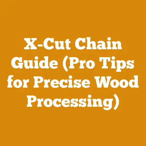 X-Cut Chain Guide (Pro Tips for Precise Wood Processing)