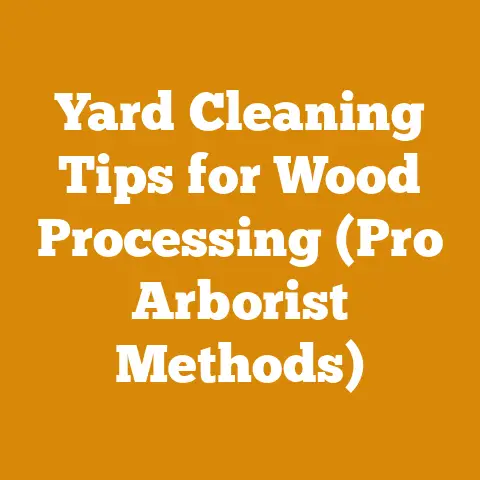 Yard Cleaning Tips for Wood Processing (Pro Arborist Methods)