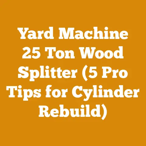 Yard Machine 25 Ton Wood Splitter (5 Pro Tips for Cylinder Rebuild)