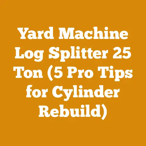 Yard Machine Log Splitter 25 Ton (5 Pro Tips for Cylinder Rebuild)