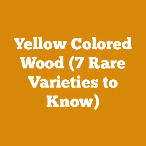 Yellow Colored Wood (7 Rare Varieties to Know)