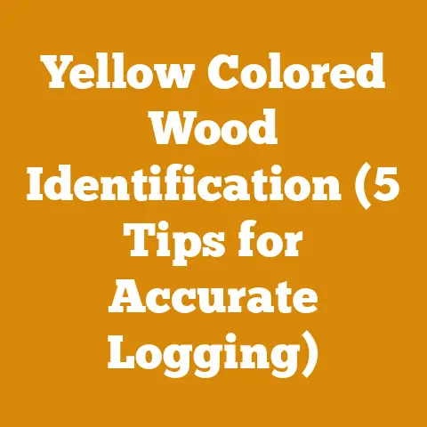 Yellow Colored Wood Identification (5 Tips for Accurate Logging)