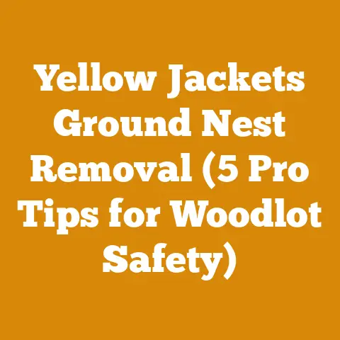 Yellow Jackets Ground Nest Removal (5 Pro Tips for Woodlot Safety)