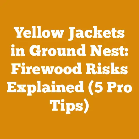 Yellow Jackets in Ground Nest: Firewood Risks Explained (5 Pro Tips)
