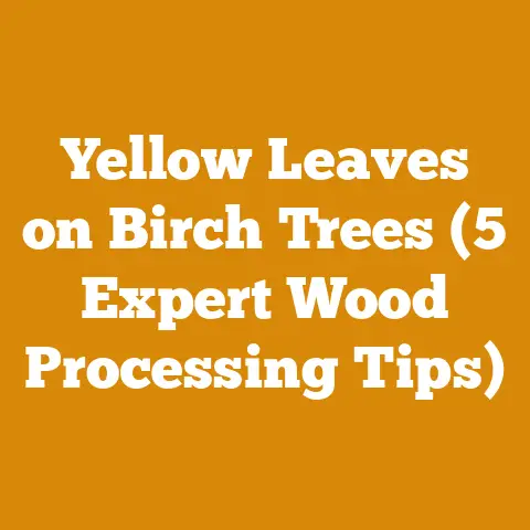 Yellow Leaves on Birch Trees (5 Expert Wood Processing Tips)