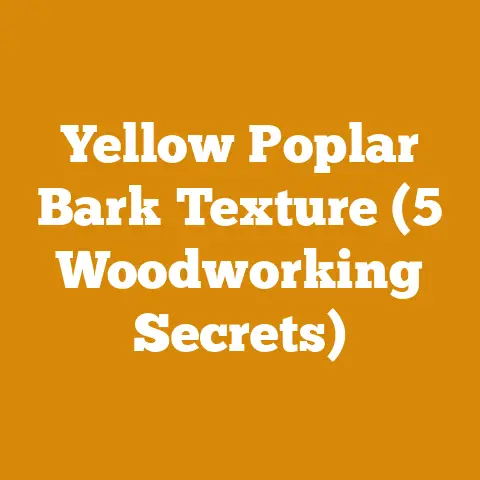 Yellow Poplar Bark Texture (5 Woodworking Secrets)