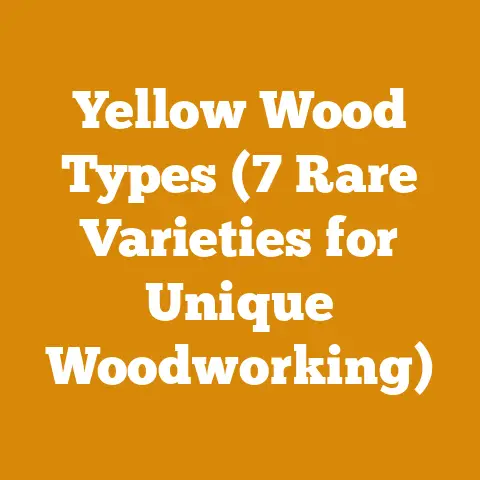 Yellow Wood Types (7 Rare Varieties for Unique Woodworking)