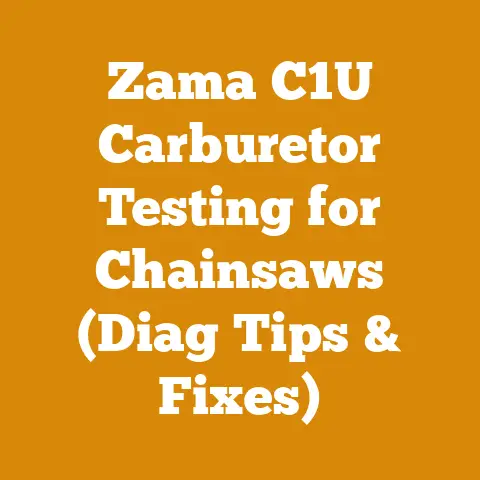 Zama C1U Carburetor Testing for Chainsaws (Diag Tips & Fixes)