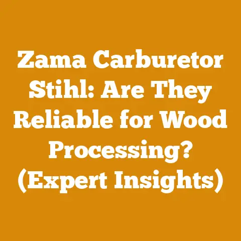 Zama Carburetor Stihl: Are They Reliable for Wood Processing? (Expert Insights)