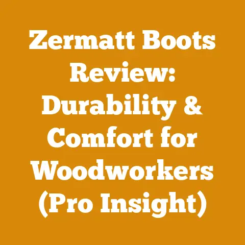 Zermatt Boots Review: Durability & Comfort for Woodworkers (Pro Insight)
