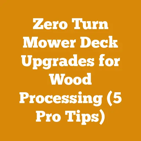 Zero Turn Mower Deck Upgrades for Wood Processing (5 Pro Tips)