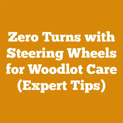 Zero Turns with Steering Wheels for Woodlot Care (Expert Tips)