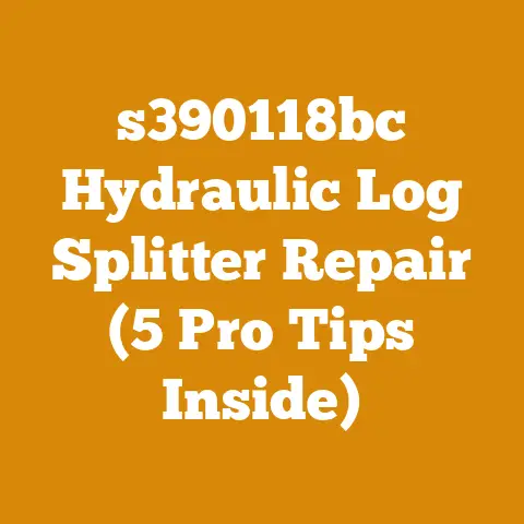 s390118bc Hydraulic Log Splitter Repair (5 Pro Tips Inside)