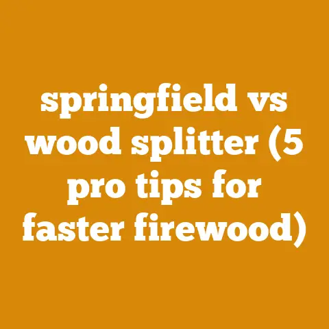 springfield vs wood splitter (5 pro tips for faster firewood)