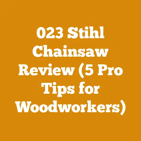 023 Stihl Chainsaw Review (5 Pro Tips for Woodworkers)