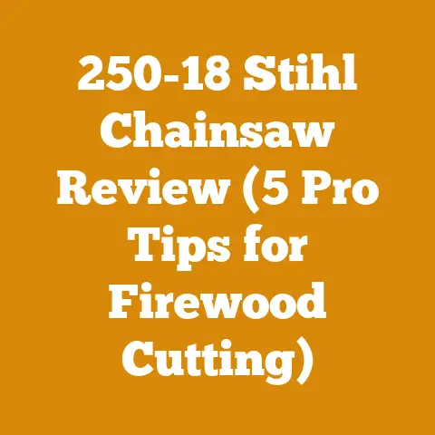 250-18 Stihl Chainsaw Review (5 Pro Tips for Firewood Cutting)