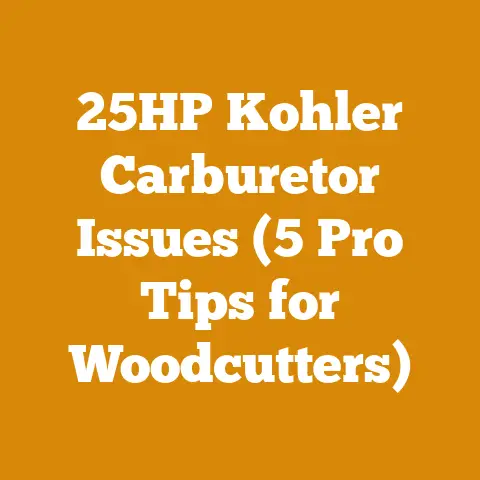 25HP Kohler Carburetor Issues (5 Pro Tips for Woodcutters)